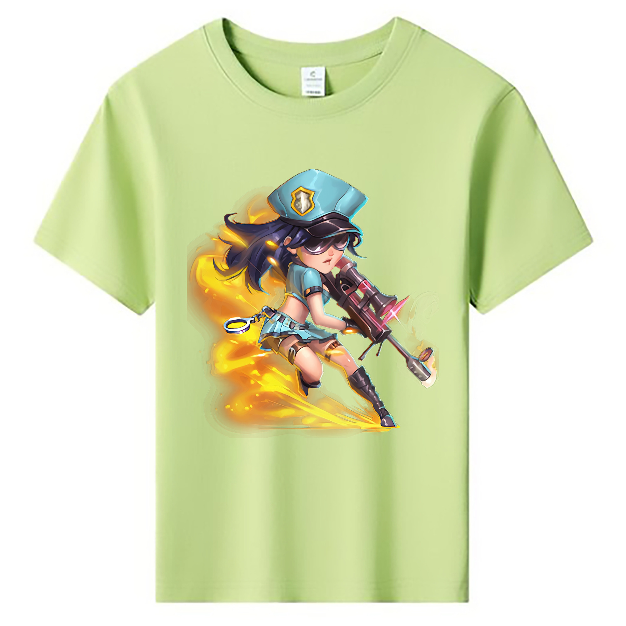 （画像用） リーグ・オブ・レジェンド League of Legends LOL 綿100％キッズTシャツ（フロントプリント）